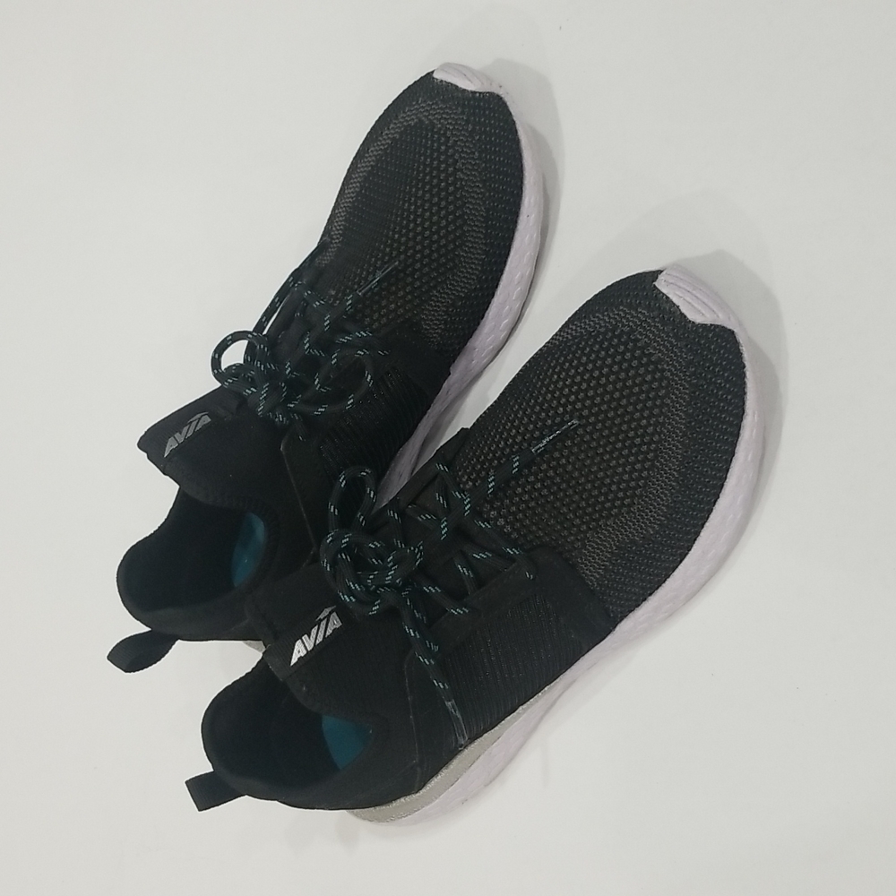 AVIA Light Weight Black Slip on Sneakers